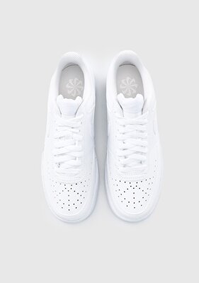 Nike Nıke Court Vısıon Lo Nn beyaz kadın sneaker dh3158-100