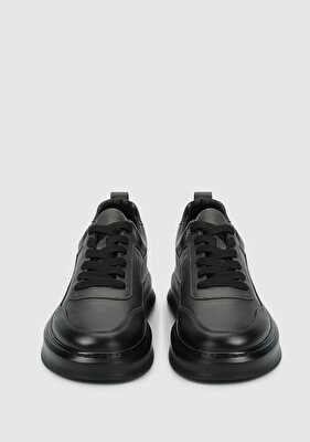 Provoq Gri Deri Erkek Sneaker
