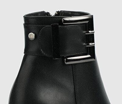 Provoq Siyah Kadın Bootie