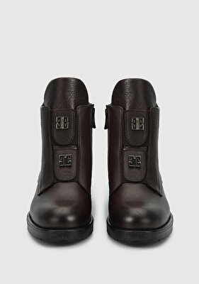 Provoq Kahve Deri Kadın Bot