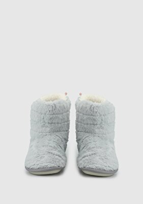 Twigy Gri Kadın Ev Terliği