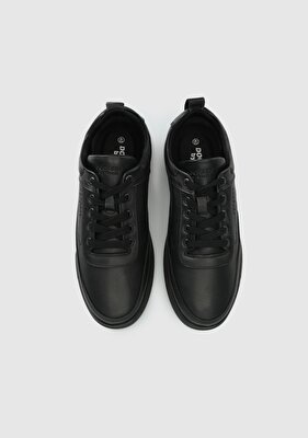 Dockers Siyah Deri Erkek Sneaker