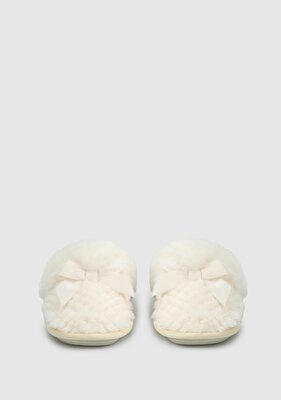 Twigy Bej Kadın Ev Terliği