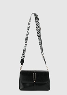 Provoq Siyah Kadın Çapraz Çanta