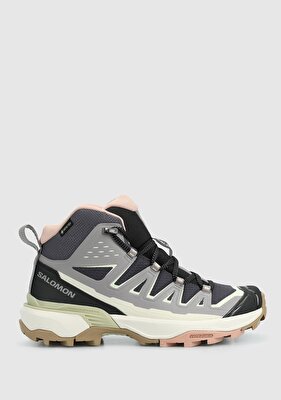 Salomon Ultra 360 Edge Mıd Gore-Tex Siyah-Gri-Bej Kadın Outdoor Bot L47872700X 