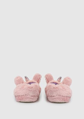 PELUCHE Pembe Kız Çocuk Ev Terliği