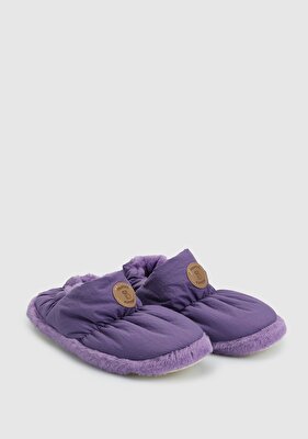 PELUCHE Mor Kadın Ev Terliği