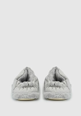 PELUCHE Gri Kadın Ev Terliği