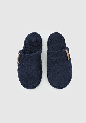 PELUCHE Lacivert Erkek Ev Terliği