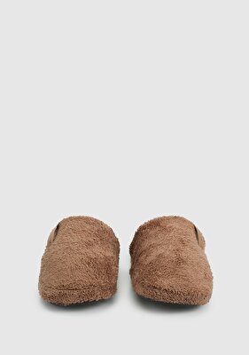 PELUCHE Kahve Erkek Ev Terliği