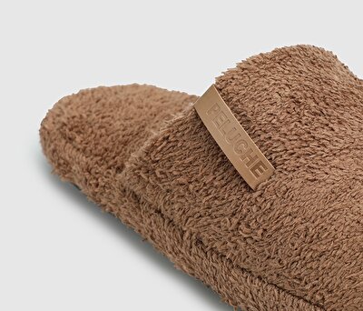 PELUCHE Kahve Erkek Ev Terliği