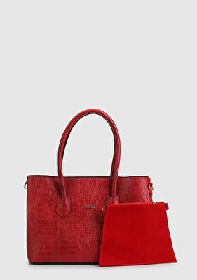 Carrera Kırmızı Kadın Omuz Çantası