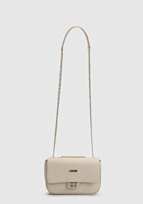 Provoq Krem Kadın Çapraz Çanta