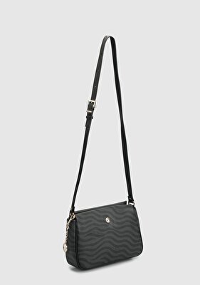 U.S. Polo Assn. Siyah Kadın Çapraz Çanta