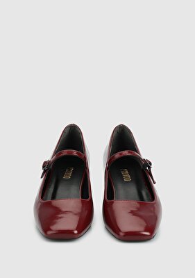 Provoq Bordo Kadın Ayakkabı