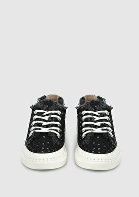 Provoq Siyah Kadın Sneaker