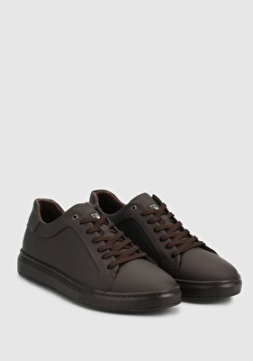 Provoq Kahve Deri Erkek Ayakkabı