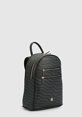 U.S. Polo Assn. Siyah Kadın Sırt Çantası