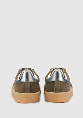 LUFİAN Kum Deri Kadın Sneaker