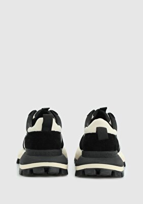 LUFİAN Siyah Deri Kadın Sneaker