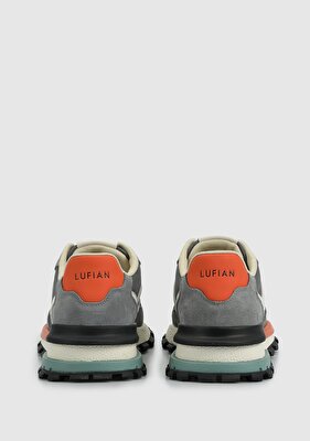 LUFİAN Gri Deri Erkek Sneaker