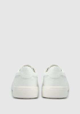 LUFİAN Beyaz Deri Erkek Sneaker