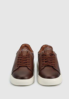 LUFİAN Taba Deri Erkek Sneaker