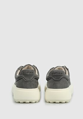 LUFİAN Gri Deri Erkek Sneaker