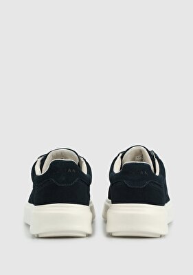 LUFİAN Lacivert Deri Erkek Sneaker