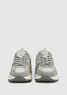 LUFİAN Gri Deri Erkek Sneaker