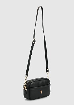 U.S. Polo Assn. Siyah Kadın Çapraz Çanta