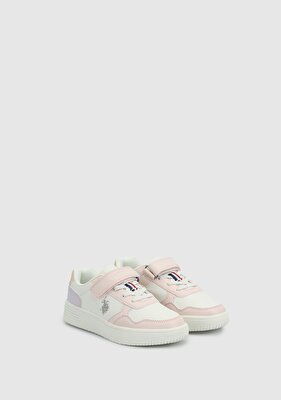 U.S. Polo Assn. Coster Beyaz Kız Çocuk Sneaker