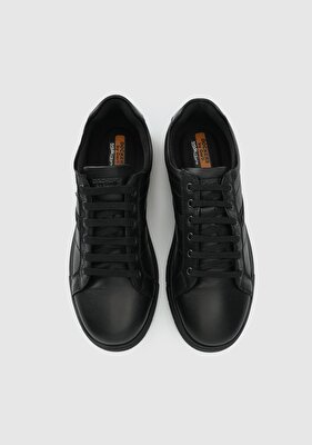 Dockers Siyah Deri Erkek Sneaker