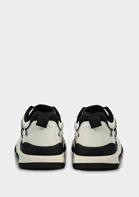 LUFIAN Siyah Deri Kadın Sneaker