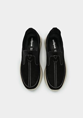 Eclipse Siyah Deri Erkek Ayakkabı