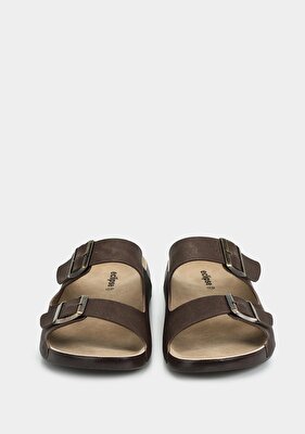 Eclipse Kahve Erkek Terlik