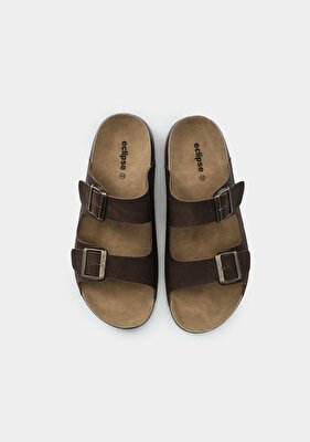 Eclipse Kahve Erkek Terlik