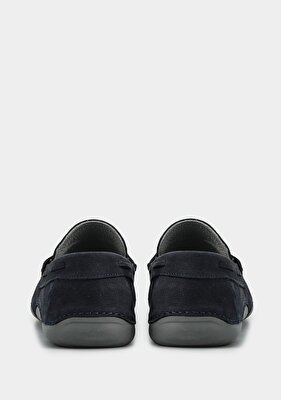 Provoq Lacivert Deri Erkek Ayakkabı