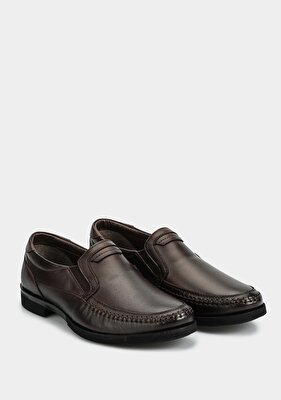 Eclipse Kahve Deri Erkek Ayakkabı