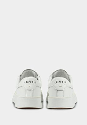 LUFIAN Beyaz Deri Kadın Sneaker