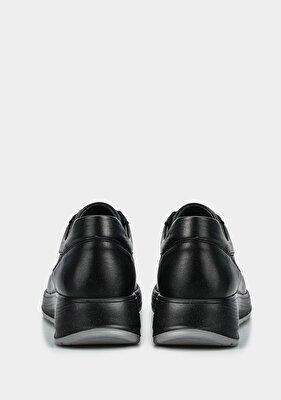 Eclipse Siyah Deri Kadın Ayakkabı