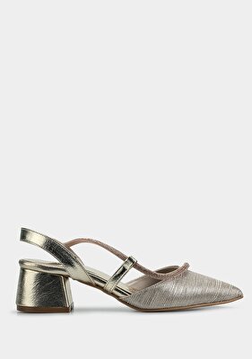 Provoq Altın Kadın Ayakkabı