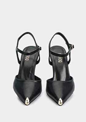 Provoq Siyah Kadın Ayakkabı