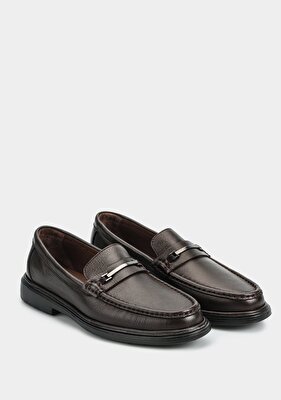 Eclipse Kahve Deri Erkek Ayakkabı