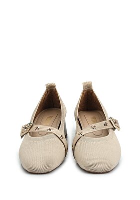 Provoq Bej Kadın Ayakkabı