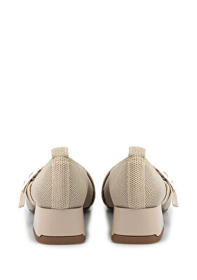 Provoq Bej Kadın Ayakkabı