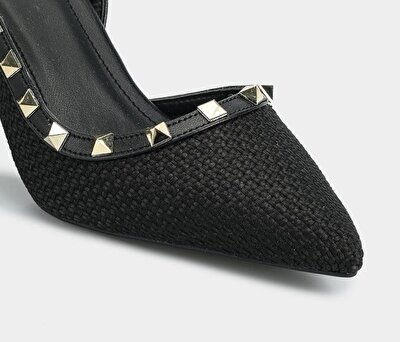 Provoq Siyah Kadın Ayakkabı