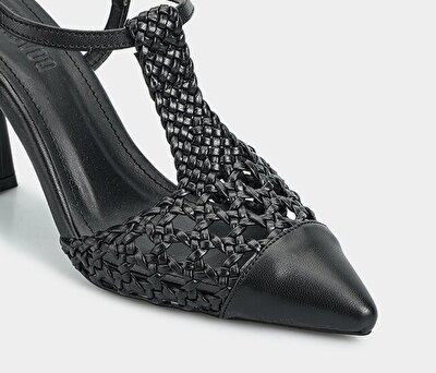 Provoq Siyah Kadın Ayakkabı