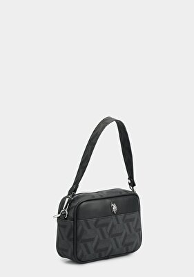 U.S. Polo Assn. Siyah Kadın Çapraz Çanta