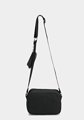 U.S. Polo Assn. Siyah Kadın Çapraz Çanta